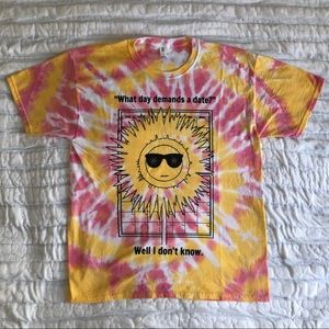 Sunflower Tie Dye T-Shirt